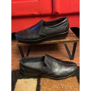 SAS Tripad Patriot Sze 8 Comfort Footbed Black Leather Work Walking Nursing EUC